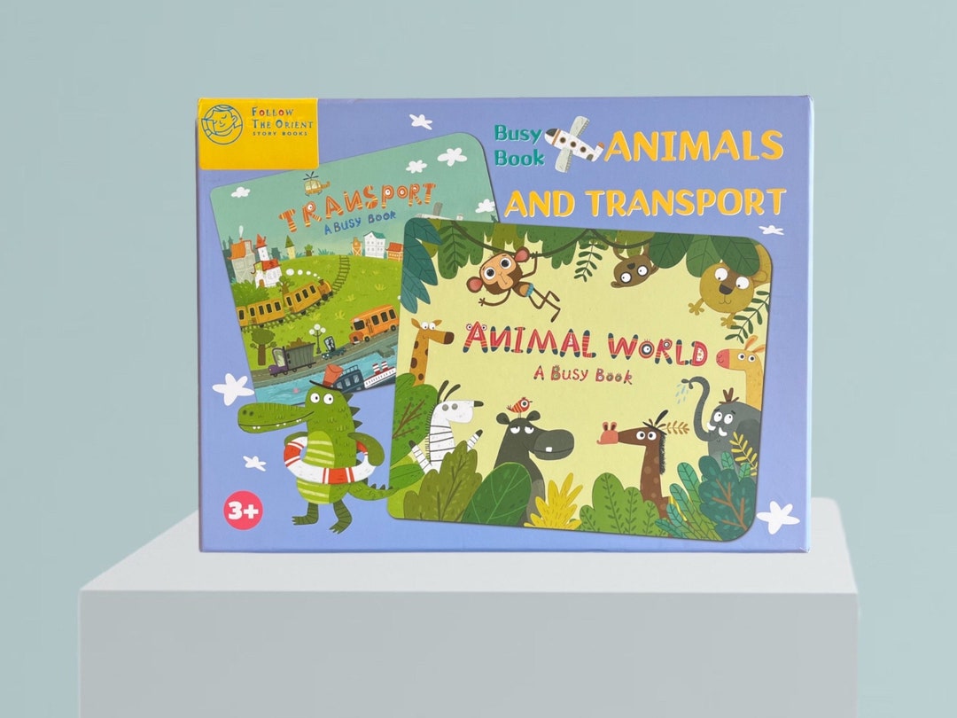 Busy Books for Children Fun Educational and Bilingual Etsy