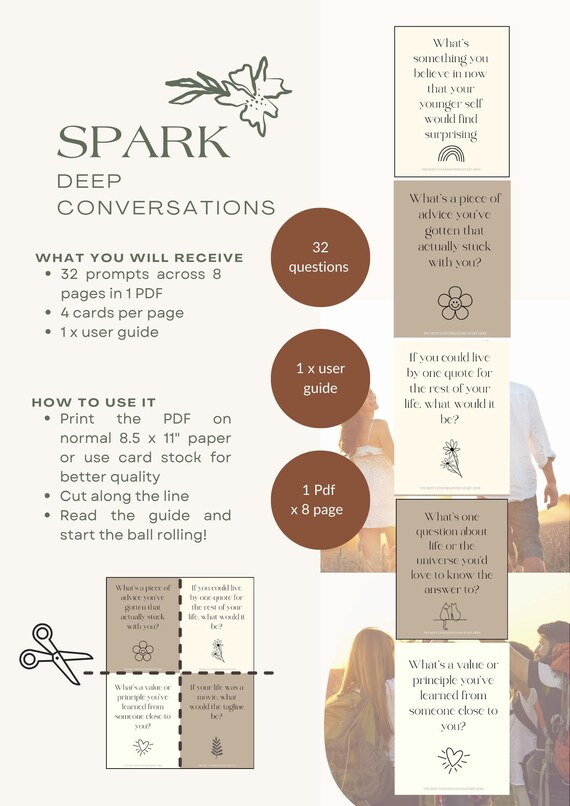 metaFox About Us Conversation Starters | 101 getting to know you questions | Fun and deep conversation cards game for friends, family, teammates