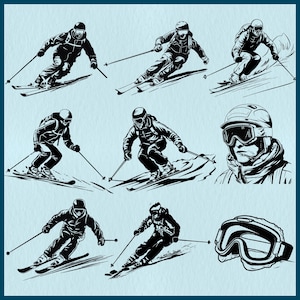 Ski fahren SVG, Ski fahren Cricut, Winter Sport Lasercut, Ski fahren, Ski fahren, Ski Urlaub Clipart, Ski Urlaub Vektor