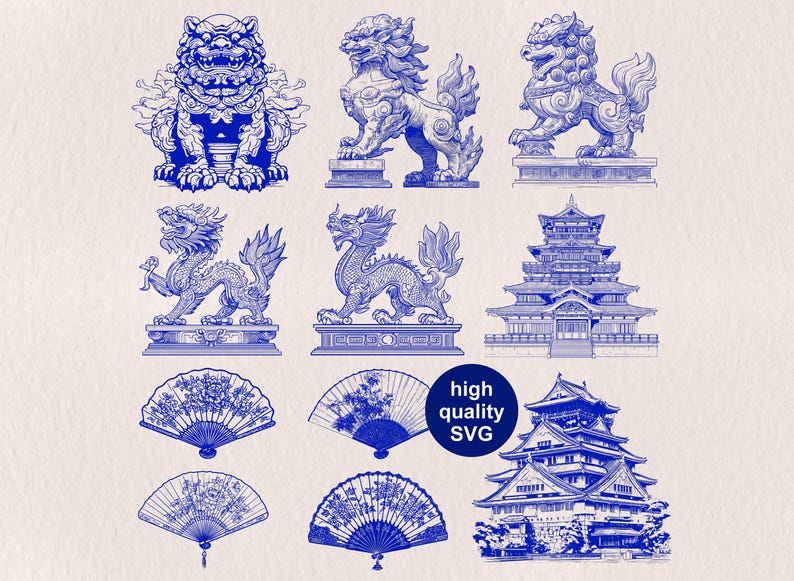 Asia Svg Script 99 High Quality Asian Culture SVG | Asian Art Motif | Chinese SVG ...