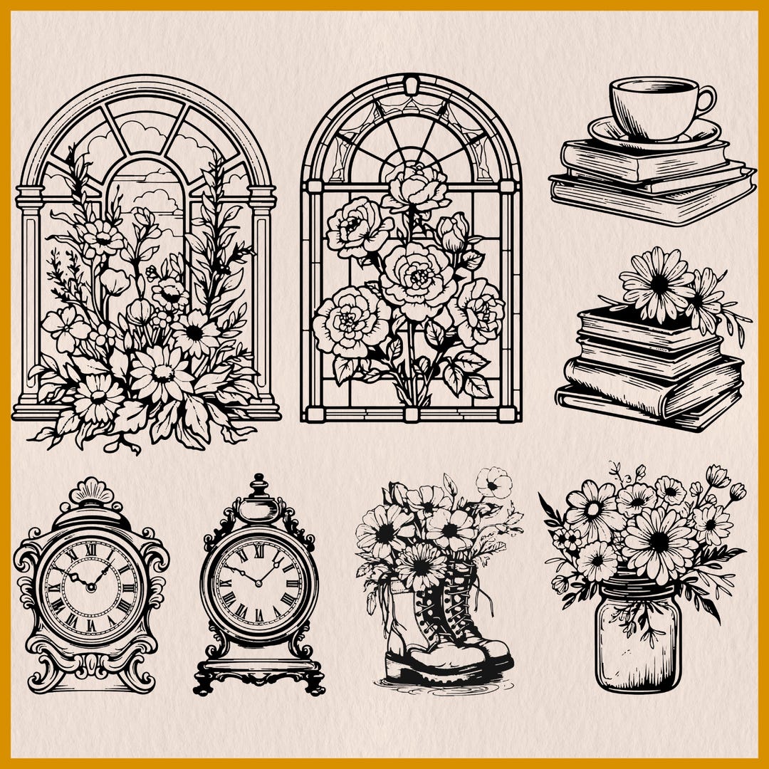 fall pattern - chesed cottage crafts | svg files |... Cottage Aesthetic SVG Bundle, Countryside SVG Files for Cricut, English ...