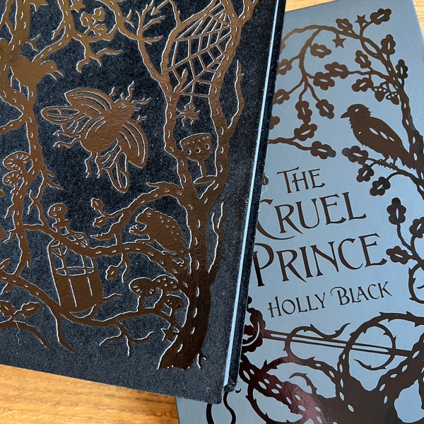 The Cruel Prince (Special Edition) verstecktes Bild, Randmalerei Kalligraphie