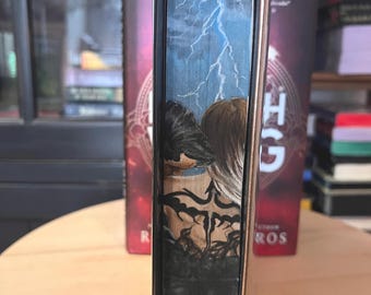 Fourth Wing **AUTHOR SIGNED** hand painted edge