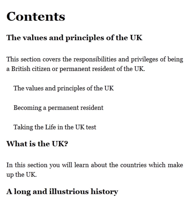 Life in the United Kingdom, Life in the UK, New Residents Guide, UK Citizenship Test Questions