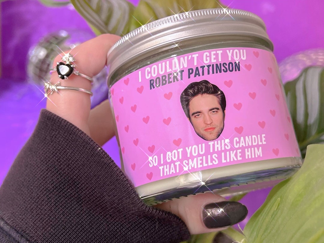 Robert Pattinson Scented Soy Wax Candle Large 9oz Fandom Inspired