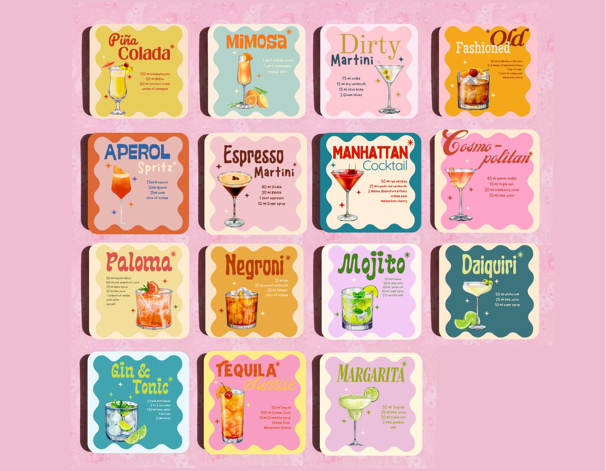Sottobicchiere Divertente Con Frase "Partial To A Glass Of Wine (or Twelve)" - Melamina Con Retro In Sughero, 10x10 Cm, Prodotto Nel Regno Unito - 2
