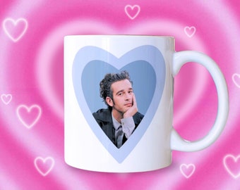 Y2k Matty Healy inspired minimalistic mug | Music lover gift | Cute novelty gift | Minimalistic aesthetic homeware | Pulsing heart design