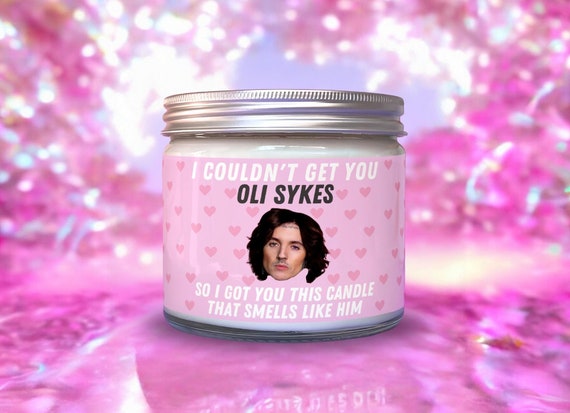 Oli Sykes Scented Soy Wax Candle: Funny Novelty Gift