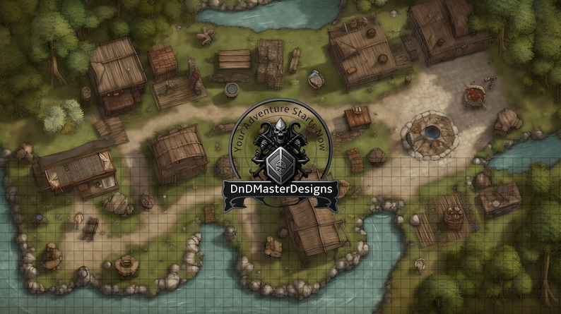 DnD Starter Battle Map Bundle, 15 D&D Battlemaps, Dungeons and Dragons ...