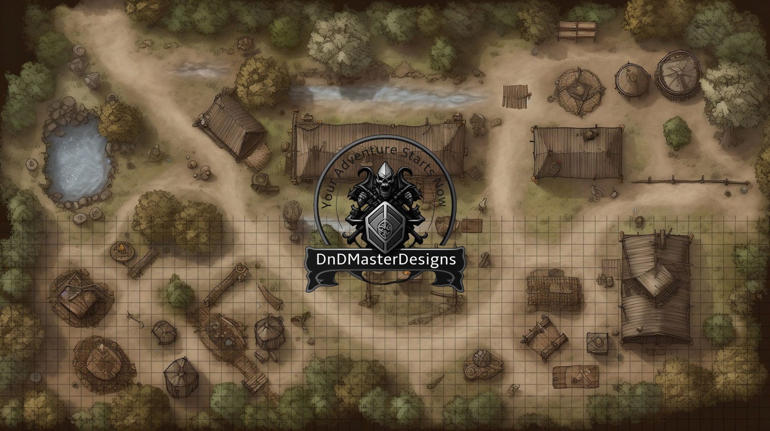 DnD Starter Battle Map Bundle, 15 D&D Battlemaps, Dungeons and Dragons ...