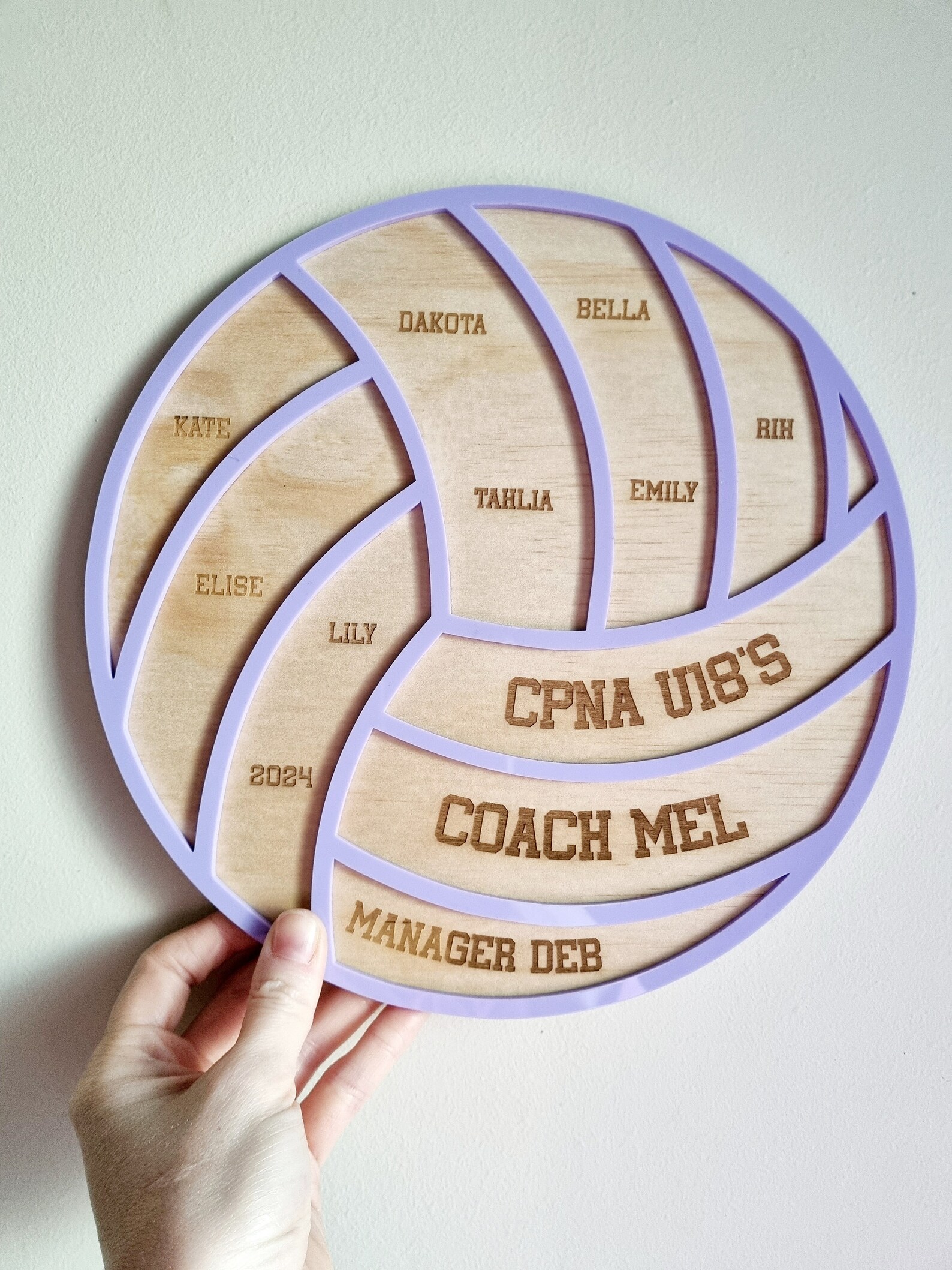 Personalised Netball Coach Plaque, Custom Netball Gift, End of Season ...