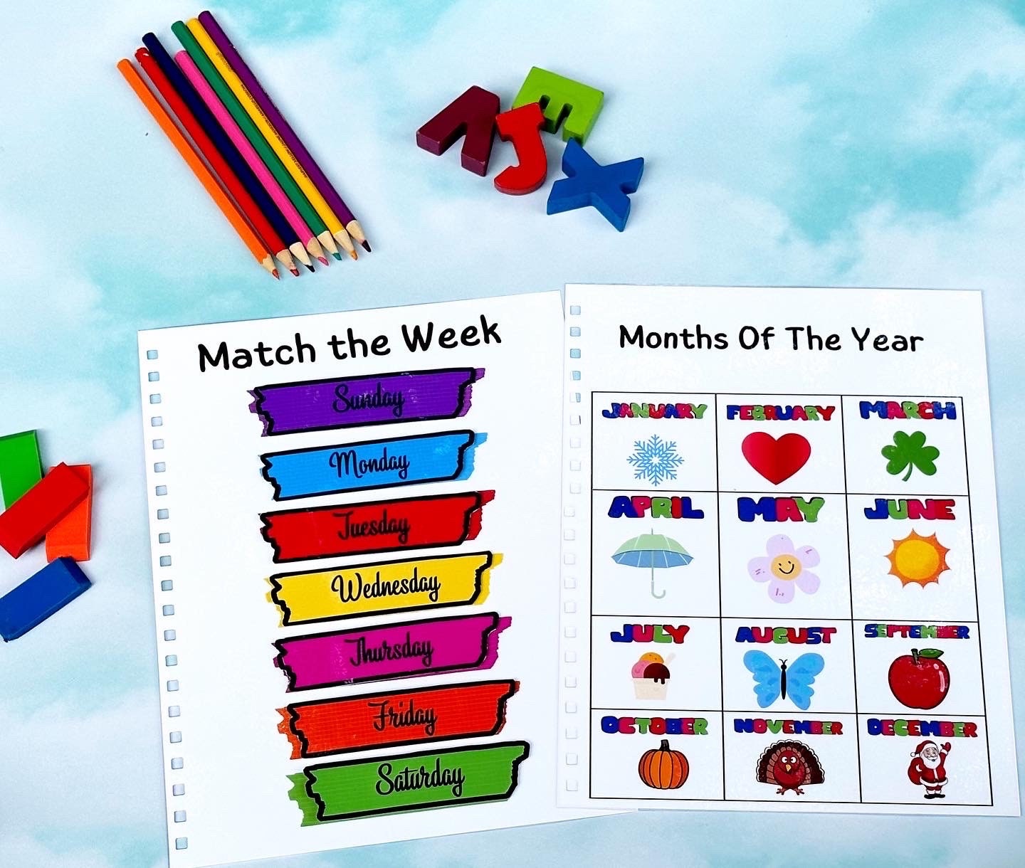 Toddler Busy Book, Fully Assembled, First Learning Binder ! - Etsy