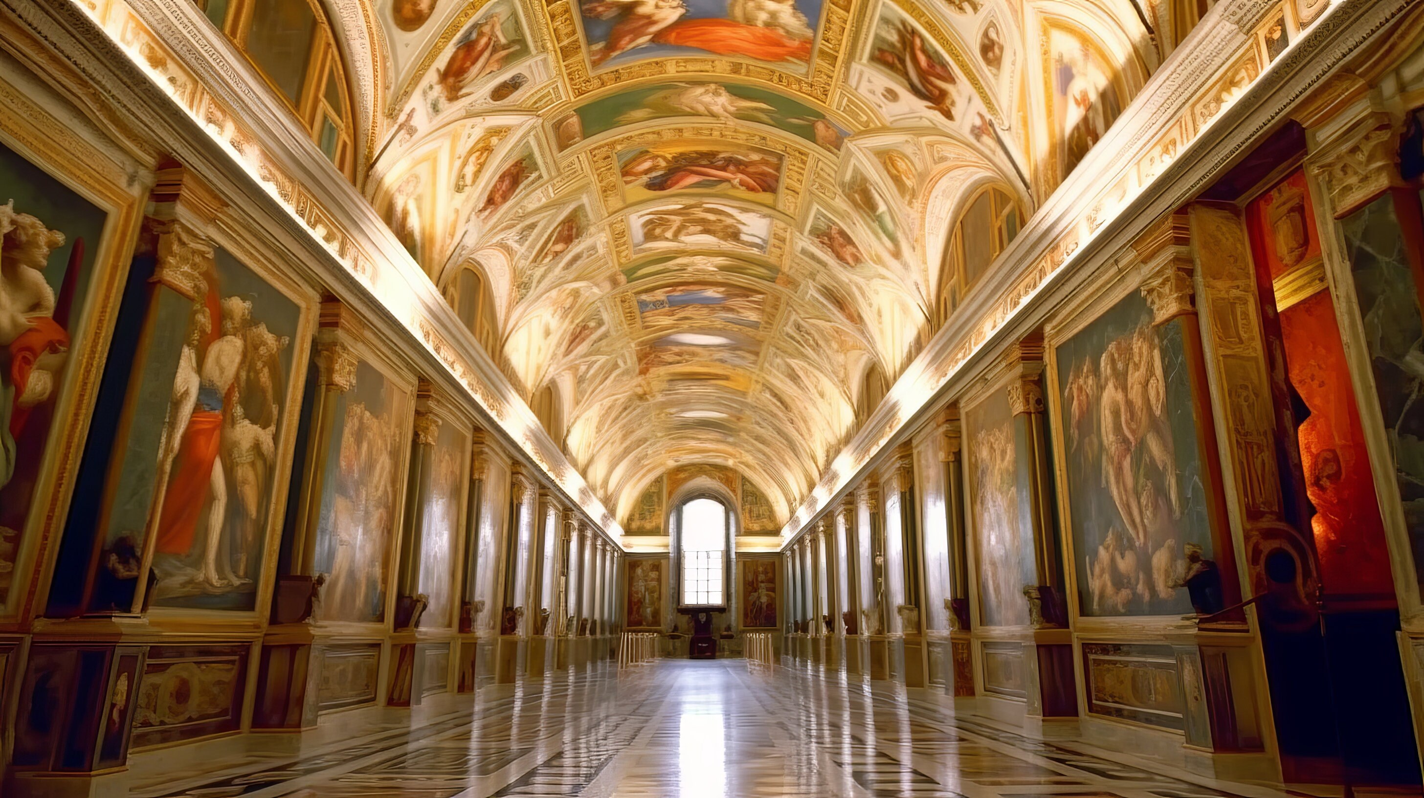 Sistine Chapel Print Vatican City Art Watercolor Digital Art Oil