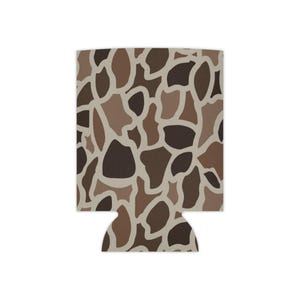 Old School Camo Can Cooler, Gifts for Him/Her, Hunting Gifts image 1