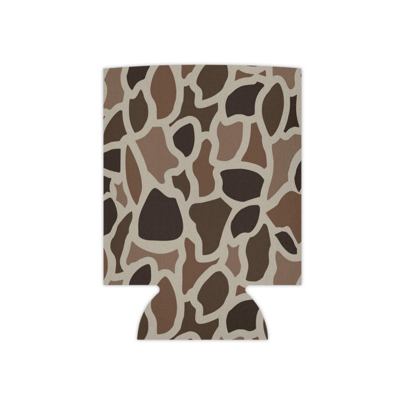 Old School Camo Can Cooler, Gifts for Him/Her, Hunting Gifts image 1