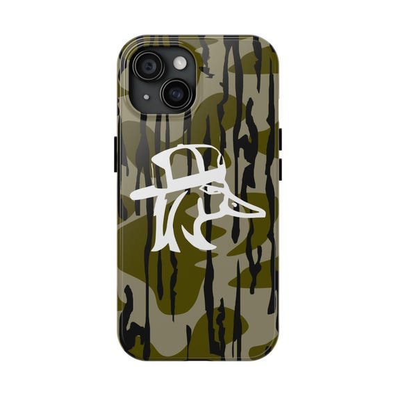 Funda resistente para teléfono MossBark Camo 