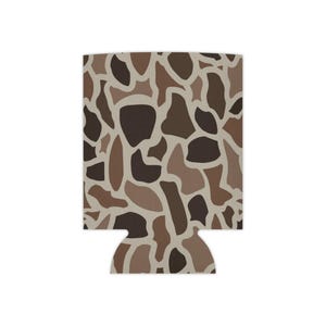 Old School Camo Can Cooler, Gifts for Him/Her, Hunting Gifts image 2