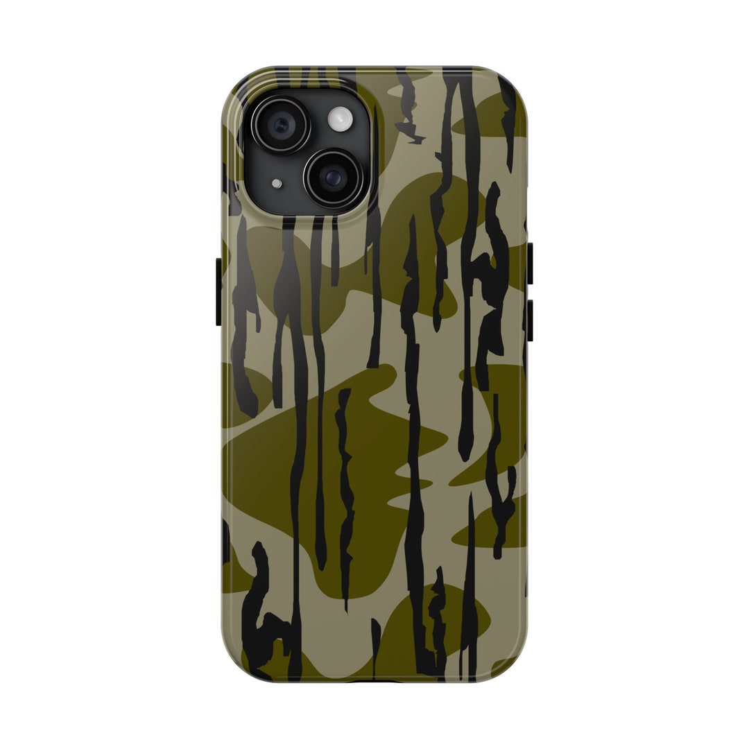 Bottomland Camo Tough Phone Case, Gifts for Him, Hunting, Hunting Gifts