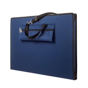 Artcase slim DIN A2 Pasta de artista Art Portfolio - Pasta de portfólio de arte A2 - Bolsa de transporte para desenho A2 67 x 46 cm grande formato estável à prova d'água