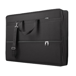 Artcase Max DIN A2 Portfolio Bag - Kunstmappe Tasche Transport Drawing Folder - Art Portfolio Case 70x49 cm large format sturdy waterproof