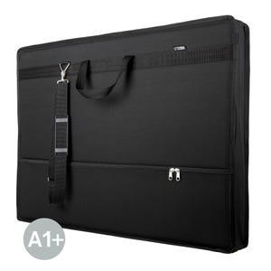 Artcase max DIN A1 XXL Kunst Portfolio Kunstenaarsmap - Kunst portfolio map - Tekentransporttas 103 x 75 cm groot formaat stabiel waterdicht