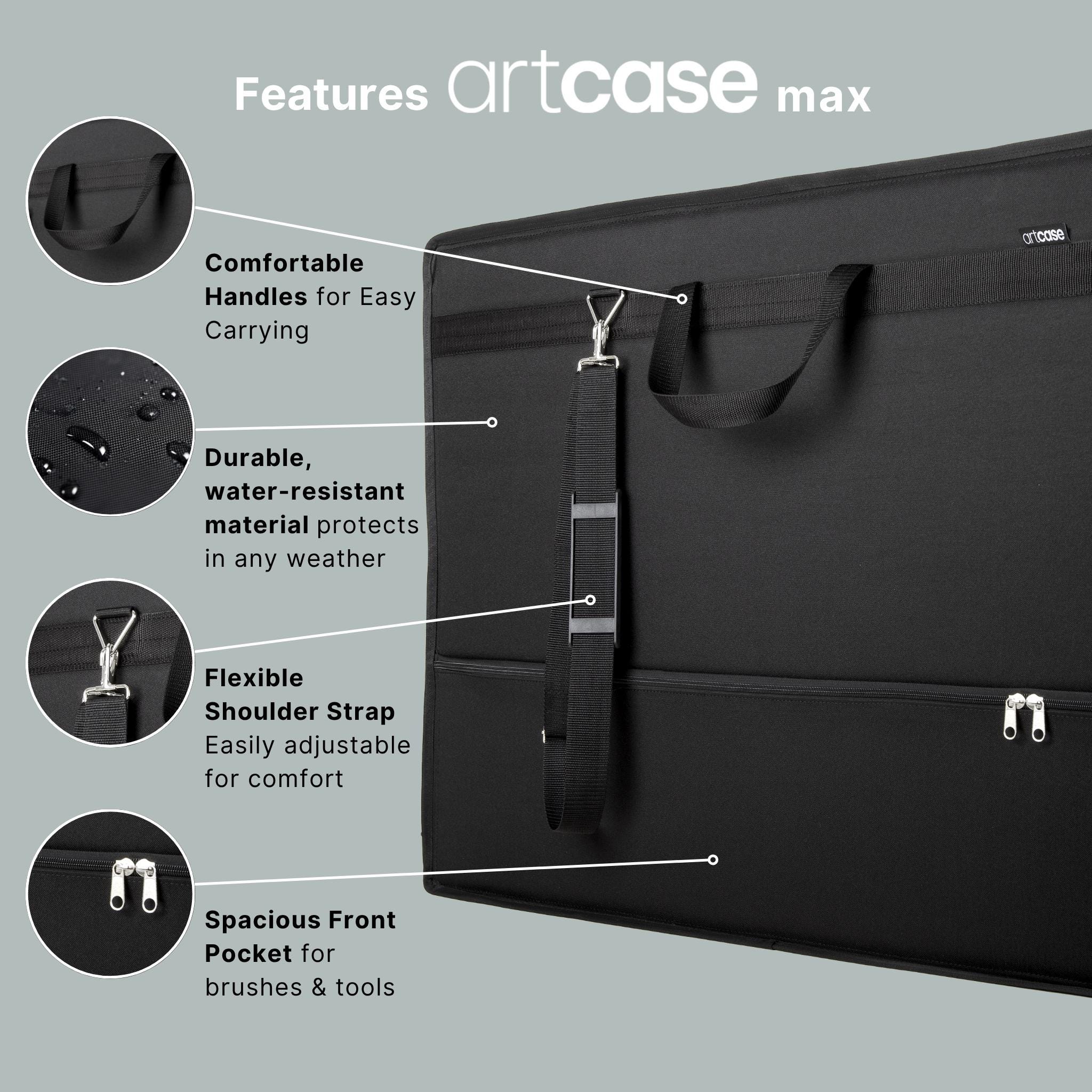 Artcase Max DIN A1 XXL - Art Portfolio Case, Art Folder, Drawing