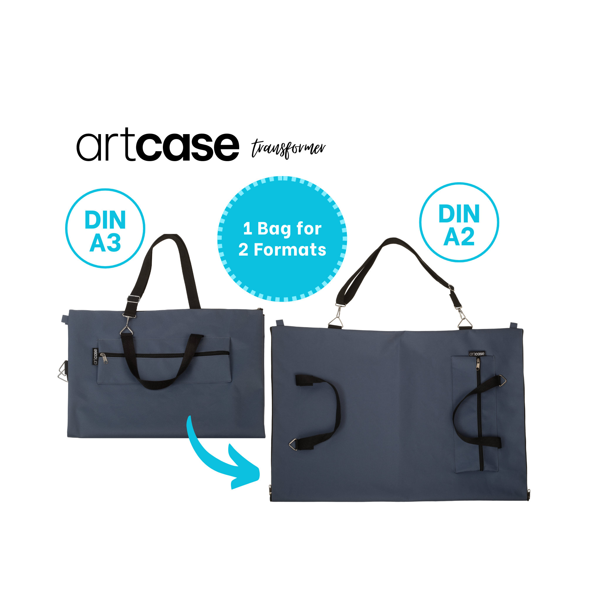 Artcase Aufbewahrungstasche DINA1 Art Portfolio Künstlermappe