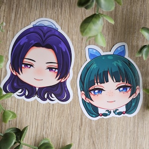 Poison Anime l Anime Stickers | Wasserdichte Aufkleber |  Fanart | Anime | Chibi | Manga | Niedliche Aufkleber | Apotheker