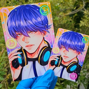 Obey Me Leviathan Fanart Print | Photo Card | Otome | Art Print | Levi | Digital Art | Anime | Manga