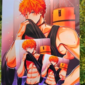Obey Me Beelzebub Fanart Print | Photo Card | Otome | Art Print | Beel | Digital Art | Anime | Manga