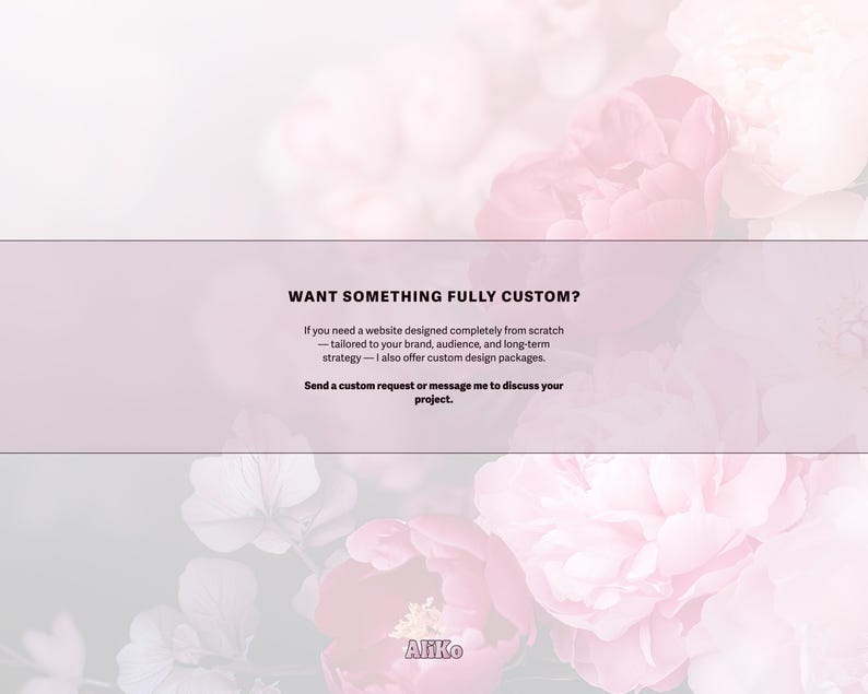Squarespace Website Customization Service for coaches, creatives, and small business owners who need professional help setting up or refining their Squarespace template. This service includes template installation, layout adjustments, branding updates, color and font customization, and design refinements to create a clean, cohesive, and conversion-focused website tailored to your brand.