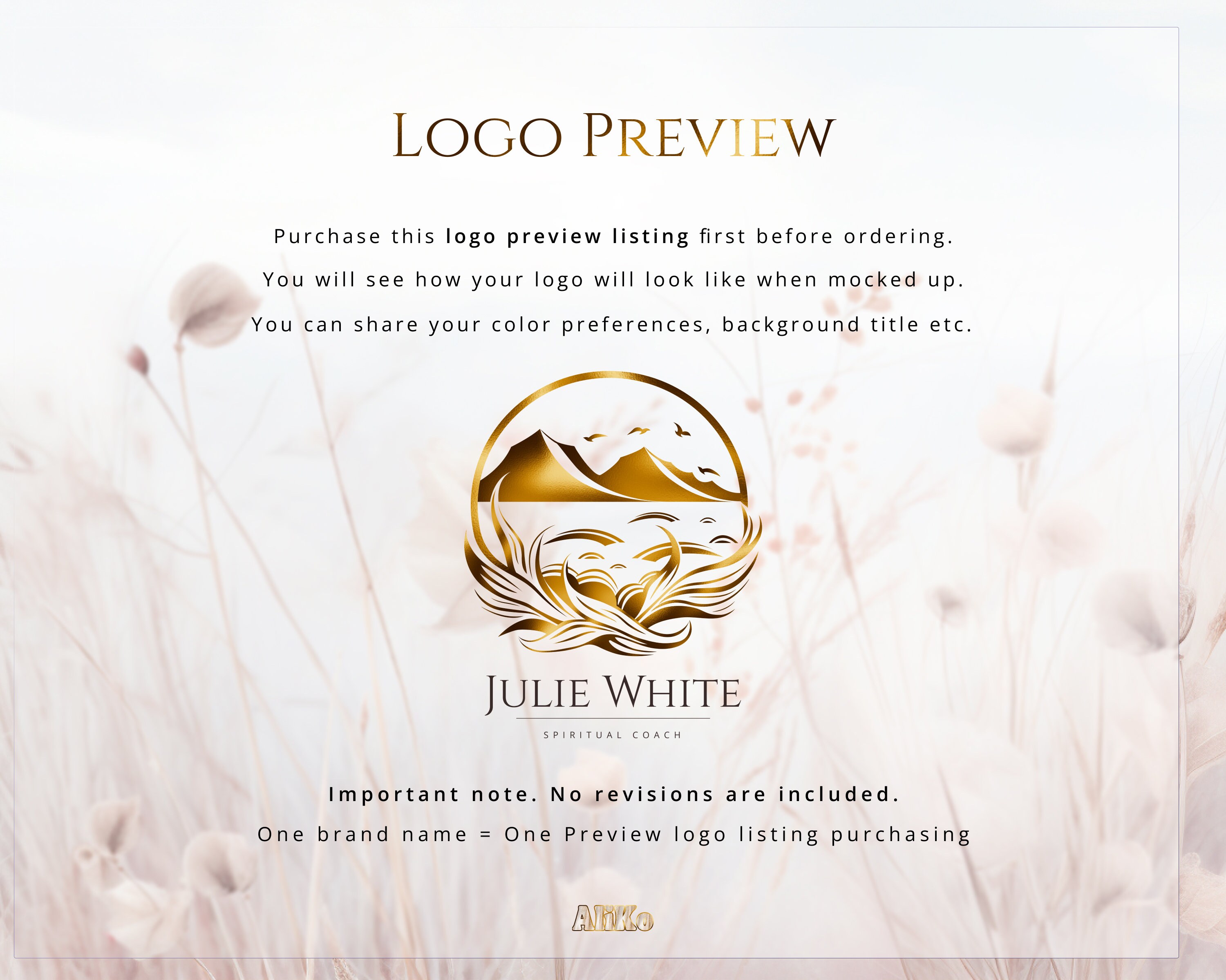Custom Logo Preview | Business Branding, Graphic Design - Etsy