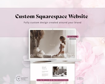 Custom Squarespace Website Designer Creating Elegant Websites for Coaches Creatives Entrepreneurs and Small Businesses