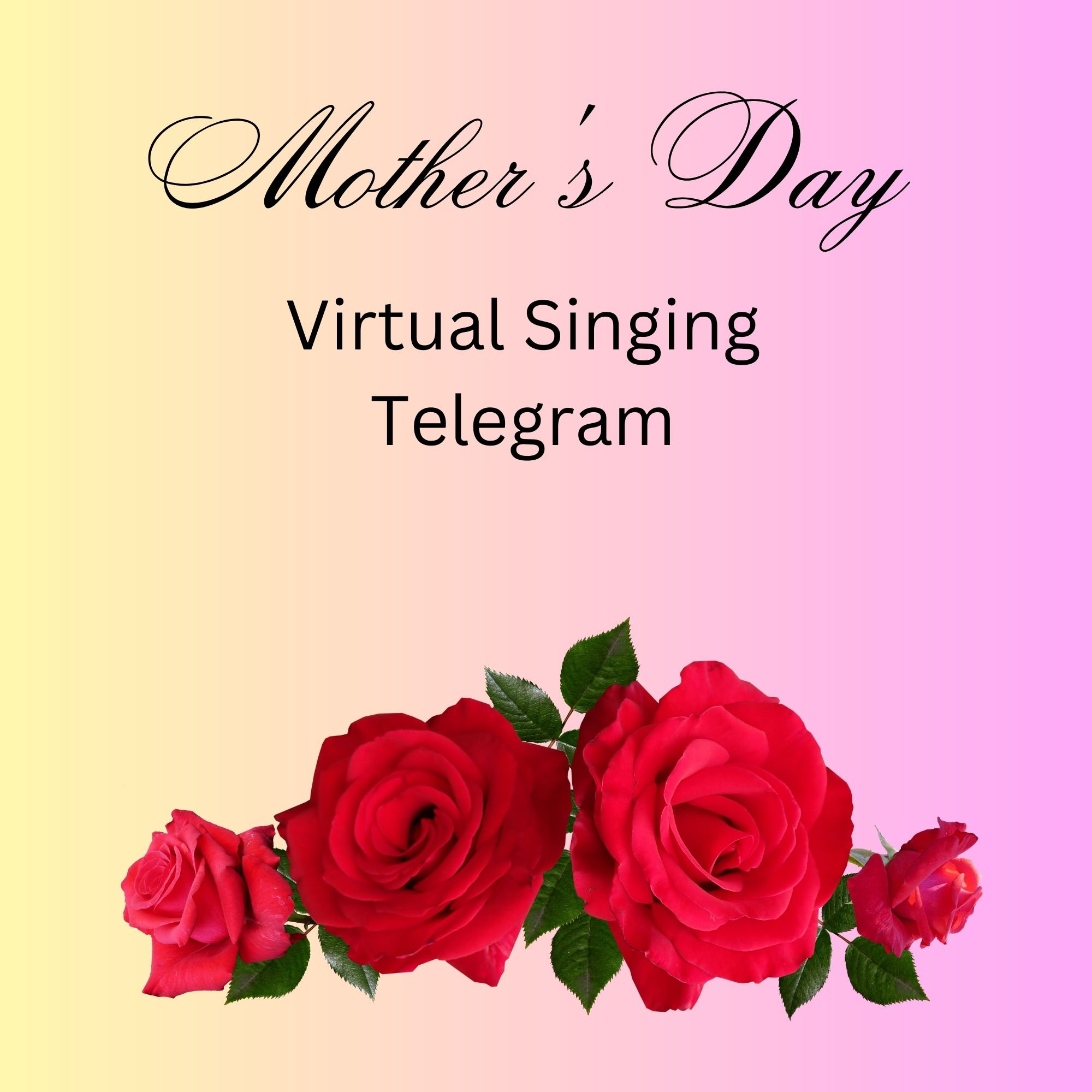 Mother's Day Virtual Singing Telegram Pre recorded Singing Jazzy MP4