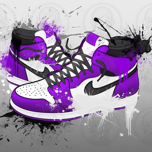 nike footscape purple