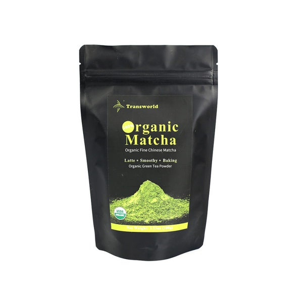 Organic Ceremonial Grade Matcha 100% (Pack of 3) green tea powder