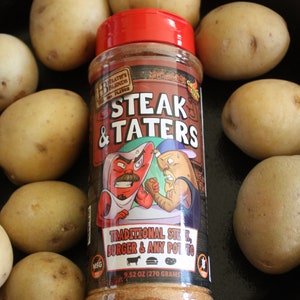 Heath&#39;s Blends Steak and Tater Seasoning 12 fl oz Bottle