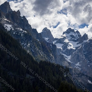 Die Grand Tetons im Grand Teton National Park - Digitaldruck - Naturfotografie