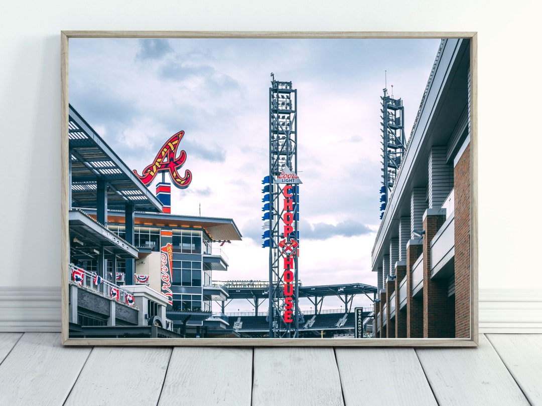 Atlanta Braves Stadium Photo the Chop House Atlanta Braves Digital
