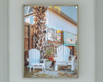 Grayton Beach druckbare Wand Kunst 30A Wall of Art Home Decor Fotografie Druck Live Well 30A Original Fotografie DIGITAL ART PRINT