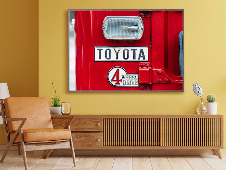 1973 Toyota Land Cruiser Digital Photo Download Vintage FJ40 Land