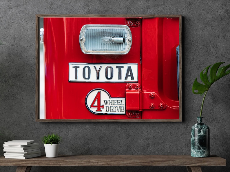 1973 Toyota Land Cruiser Digital Photo Download Vintage FJ40 Land