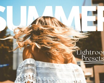 Summer Mobile & Desktop Lightroom Presets | Trendy Presets | Y2K Lifestyle Influencer Blogger | Wedding presets | preset bundle