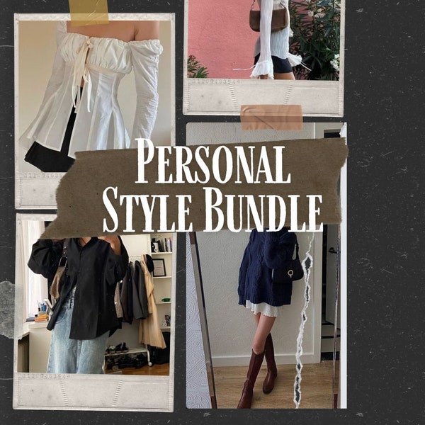 Personal Style Bundle | Mystery Style Box | Thrift Bundle Clothing | Coquette | Y2K | Fairycore | Cottagecore | Gen Z | Vintage Style Box