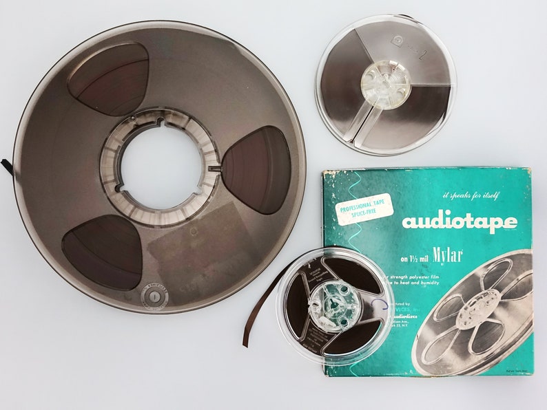 Audio Reeltoreel Tape Conversion Service to Digital MP3 or Etsy
