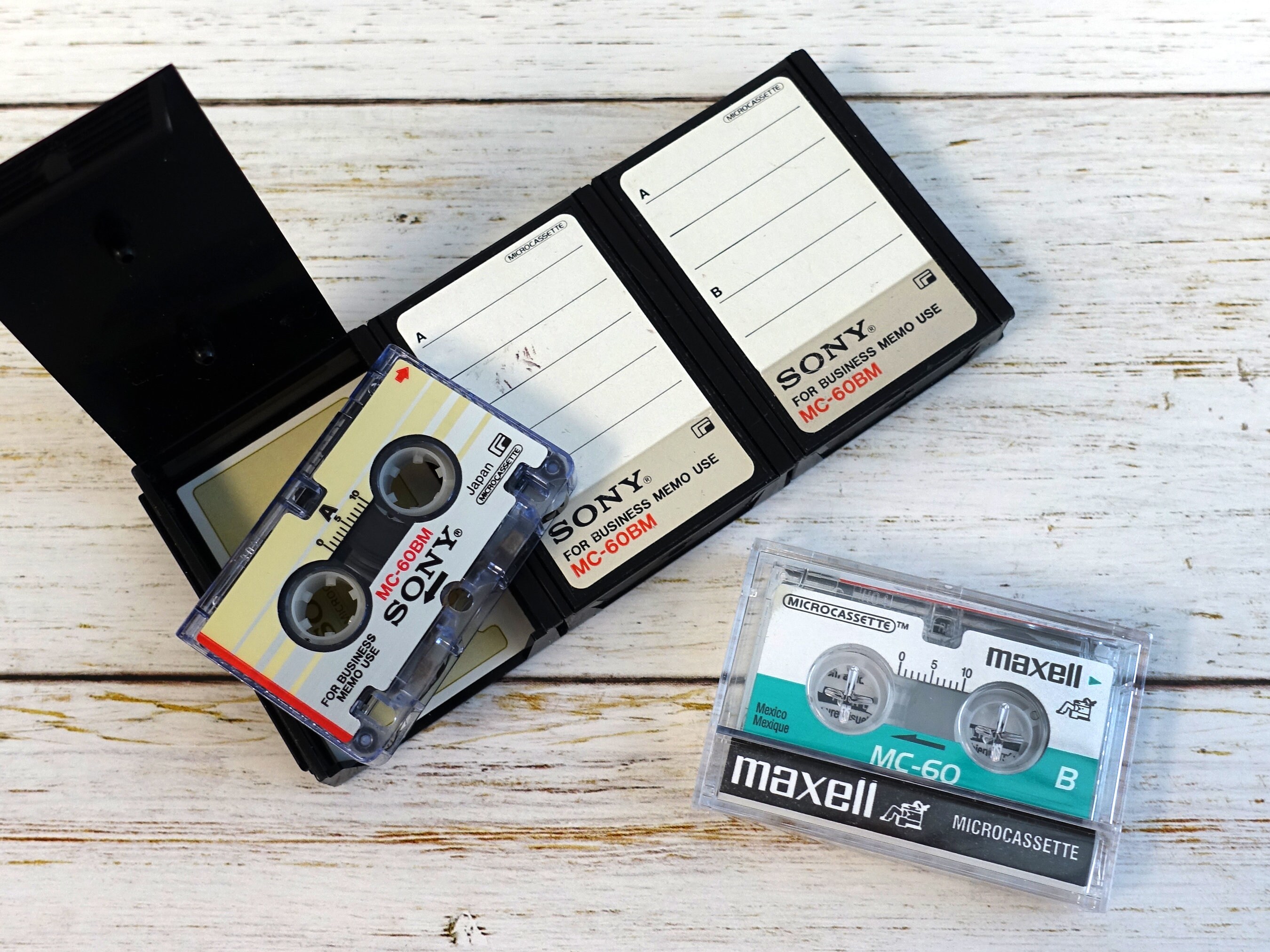 Audio Microcassette Tape Conversion Service to Digital WAV or MP3