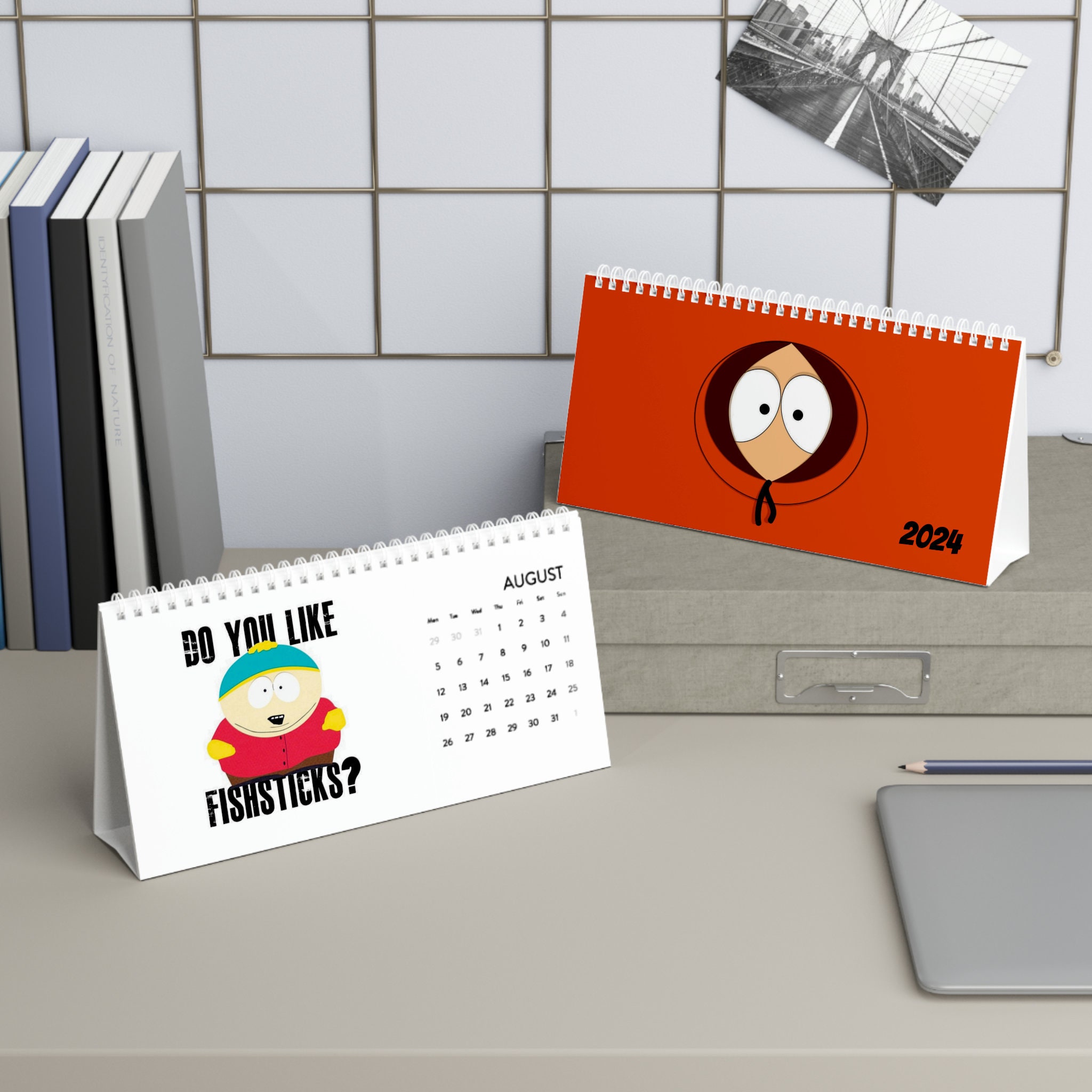 South Park Desk Calendar 2024 Etsy