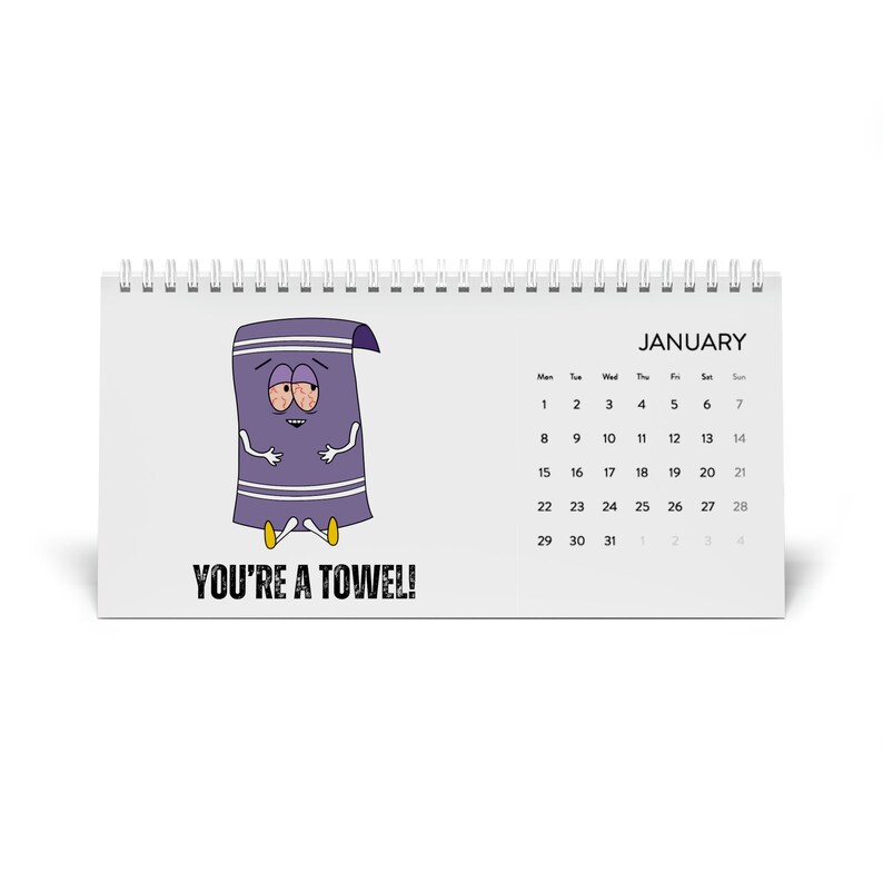 South Park Desk Calendar 2024 Etsy