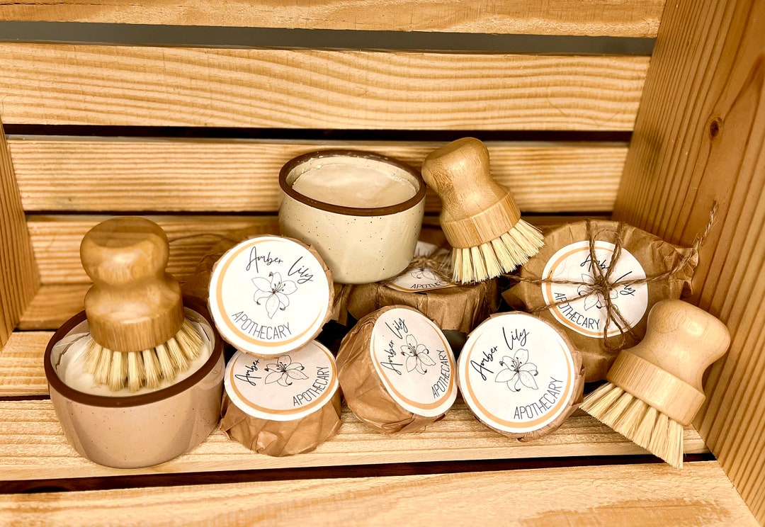 Solid Dish Soap, Safe Sustainable Solid zero Waste cleaner Kitchen Etsy