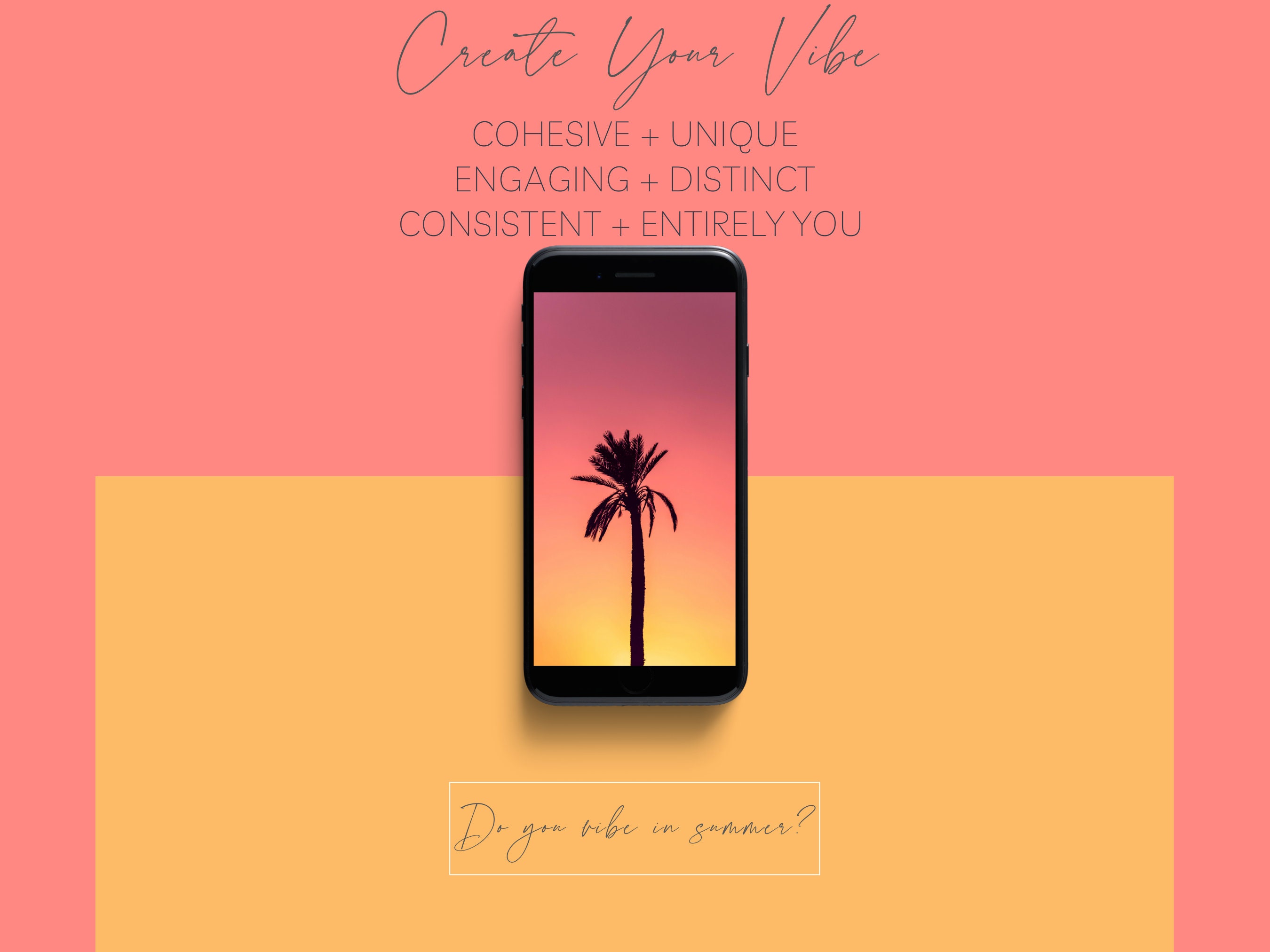 100 Summer Instagram Post + Story Template Bundle | Quote Template ...